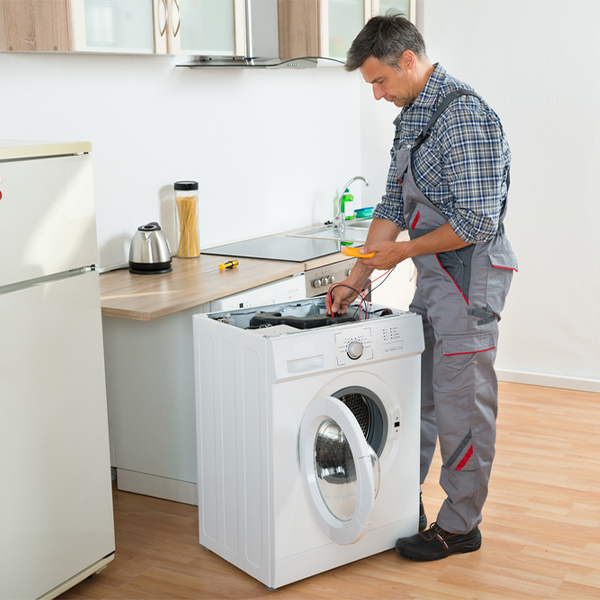 can you walk me through the steps of troubleshooting my washer issue in Flinthill